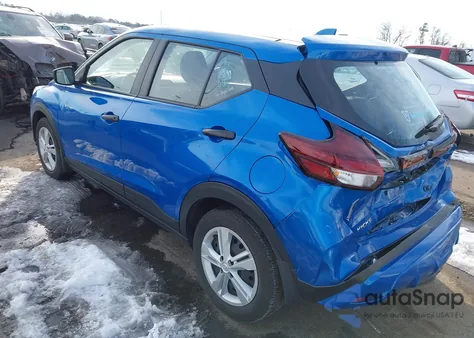 2024 Nissan Kicks S Xtronic Cvt z USA, uszkodzony, nr VIN 3N1CP5BV5RL591900